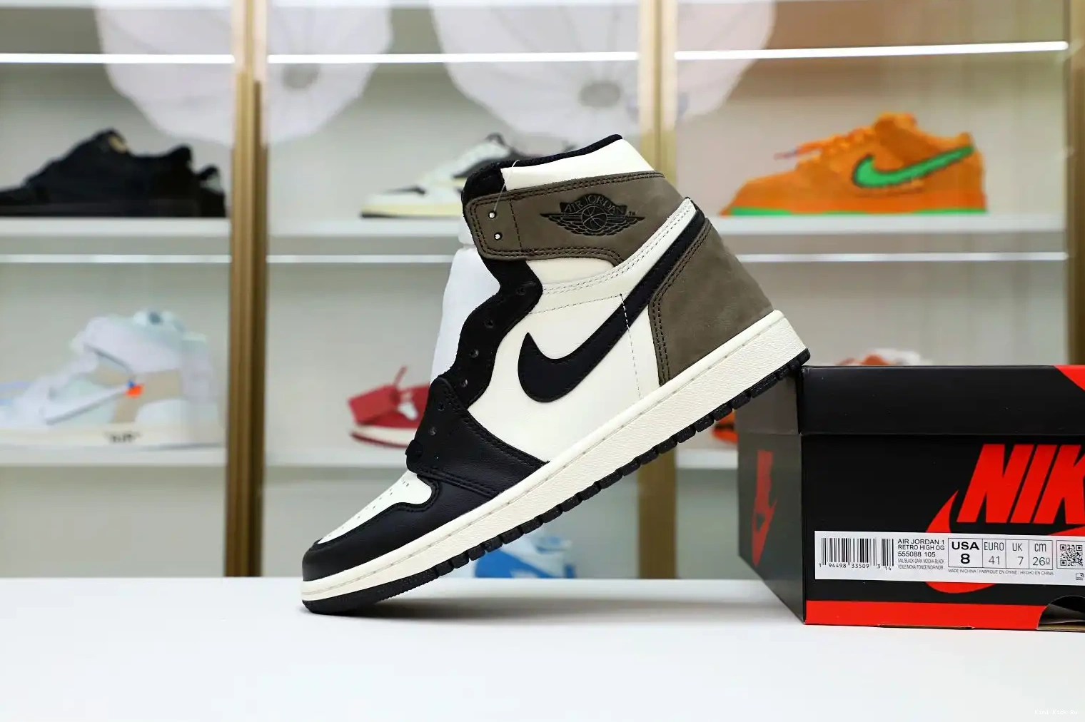 HIGH 'DARK RETRO Kimikick OG AIR JORDAN MOCHA' 1 0504